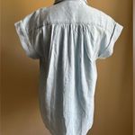 Gap NWT Denim Dolman Blouse Photo 5