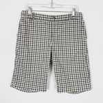 Ralph Lauren Vintage 90’s Lauren Active White & Green Plaid Bermuda Shorts Photo 1
