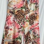 Ark & Co. Leopard Print Wide-Leg Pants Small NWT Photo 0
