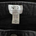 H&M Essentials No. 2 SZ 32/32 Jeans Mid-Rise Pocket Zip-Fly Faded Black Womens Photo 6