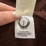 Everlane  dark brown knit mockneck sweater size XS Photo 8