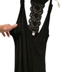 Venus  Black Halter Mini Halter Lace Back Dress or Top Size L BRAND NEW Photo 10