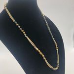 Chloe + Isabel Chloé + Isabel Gold Tone Chain w/Crystals Photo 2