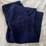 Susan Graver Vintage Navy Corduroy Pants A63109 Size 1X Cotton and Spandex Photo 6