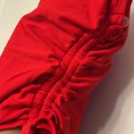 Ruched High Cut Tummy Control Red Swimsuit Red Size Medium NWT #6433 Photo 2