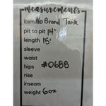 Women's‎ Green Tank Top No Brand Coquette Neutral Tween Size XS Photo 8