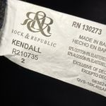 Rock & Republic Kendall Black Mid Rise Cropped Stretch Denim Jeans Womens 2 Photo 11