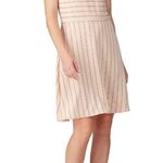 Emporio Armani Emporio Armoni Striped Pink Preppy Hourglass Short Sleeve Dress Photo 2
