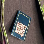 Lucky Brand VHTF: new Y2K  ✌︎︎ Live in Love Zipper Hoodie ✌︎︎ Cocoa Neon Graphics Photo 4