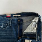Levi's High Rise Blue Denim Ankle Skinny Jeans 721 Size 31 Distressed Stretch Photo 11