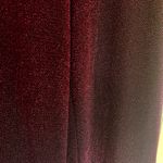 Lulus  Glittering Burgundy Pants NWT‎ Photo 5