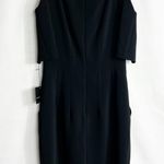 Nanette Lepore  Zircon Black Cold Shoulder Dress NWT in Size 2 Photo 7