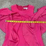 Trina Turk  Lambada Cascade Ruffle Cold Shoulder Mini Dress Pink 4 Photo 6