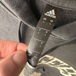 Adidas Los Angeles Graphic Fleece Hoodie Hooded Sweatshirt Unisex Large Gray LA Photo 5