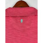 Tommy Bahama  Womens S Pink Half-Zip Short Sleeve Tunic Dress Photo 3