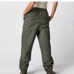 Free People  Olive Green parachute Pants Photo 2