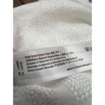 Flora Nikrooz  Lace Trim Top‎ L | 100% Rayon | Short Sleeve Button Front Photo 6