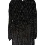 House Of Harlow X Revolve Andrada Black Velvet Long Sleeve Mini Dress XL Photo 3