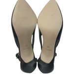 Cole Haan * Heels Womens Size 8B Black Leather Classic Quiet Luxury Dark Academia Photo 11