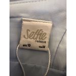 Selfie Leslie  Sipping Mezcal Dress Steel Blue Size Medium Photo 4