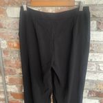 Jones New York  Classic Black Ribbed Boot Cut Dress Pants Size 4 Photo 4