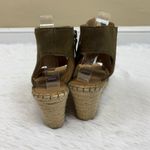 Franco Sarto Women's Nola Espadrille Wedge Sandal Olive Green Size 11 Photo 4