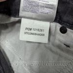 NYDJ Ami Skinny Jeans Released Hem Raw Frayed Distressed Olympic Gray Black 10 Photo 6