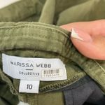 Marissa Webb Belted Utility Skirt Olive green Size 10 Photo 4