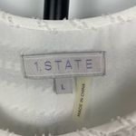 1. State State White Cold Shoulder Ruffled Cloud Bell Sleeve‎ Blouse Photo 3