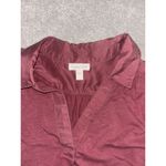 Garnet Hill  freya‎ silk trim tee collared Small Photo 2