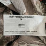 Jessica Simpson  Black Floral Print Ankle Pants NWT Size Medium Black Floral Pant Photo 8