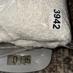 Free People  Women’s Size S White Cotton Textured Boucle Knubby Sweater Photo 6