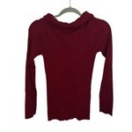Rampage Red Y2K Cable Knit Cowl Neck Sweater Photo 1