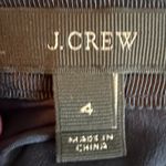 J.Crew J.‎ Crew Pleated Skirt Size 4 Striped Navy Burgundy Career Party Photo 4