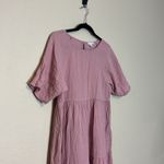 Johnny Was  Calme Raglan Tiered‎ Dress Size Small Blush Pink Photo 5