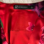 New York And Company Red Floral Maxi Dress Photo 4