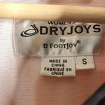 Dryjoy by Footjoy womens quarter zip golf windbreaker shirt size small Orange Photo 5