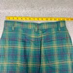 Gap Vintage Women's Green Plaid Knee Length Skirt Size 10 Casual Photo 4