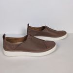 Vionic  Taupe Zinah Slip-On Sneaker Nubuck Leather Casual Comfort Women's 8.5 Photo 2