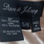 Dave and Johnny Dave‎ & Johnny Gold and Cream Mini Dress Photo 12