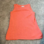 White Stag  peach sleeveless sweater small Photo 0