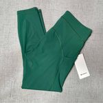 Lululemon Power Thru High Rise Tight Athletic Leggings Everglade Green 12 NWT Photo 4