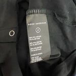 NEW Good American Stretch Knit Crew Neck Long sleeve One Piece Bodysuit Black 0 Photo 2