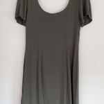 EXPRESS Olive Green Button Down Dress Photo 1