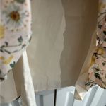 Allegra K NWT! 💯 blush ruffle neck boho floral chiffon dress sz Medium Photo 6