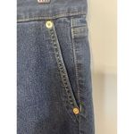 Michael Kors  Jeans Hi Rise Raw‎ Hem Pockets Size 8 Cropped Photo 2