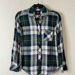 Rails  Hunter Plaid Button Down Shirt Forest Navy Stone Size XS Photo 2