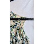 Free People All Mine One Shoulder Floral Print Linen Blend Ruffle Mini Dress M Photo 5