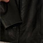 Liz Claiborne Elizabeth by Black Leather Jacket Size 1X Photo 7