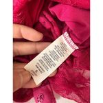 Ambiance Hot Pink Lace Bodysuit Women’s Size Small Photo 2